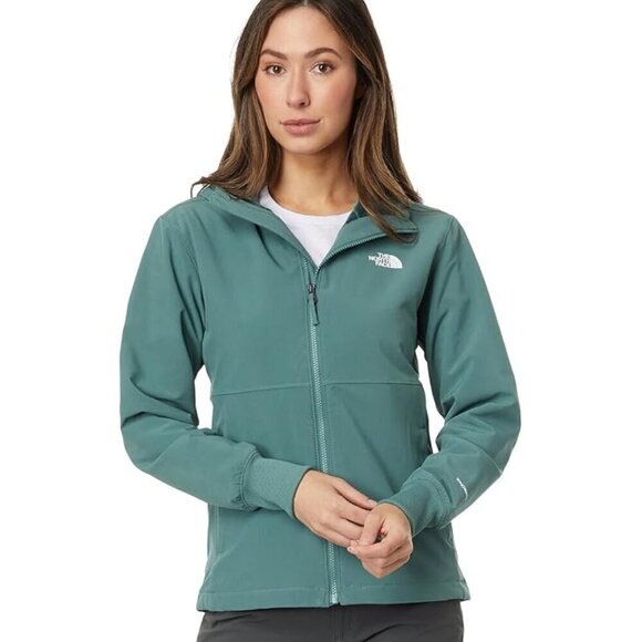 NWT The North Face Shelbe Raschel Full Zip Hooded Green Jacket - Picture 1 of 7